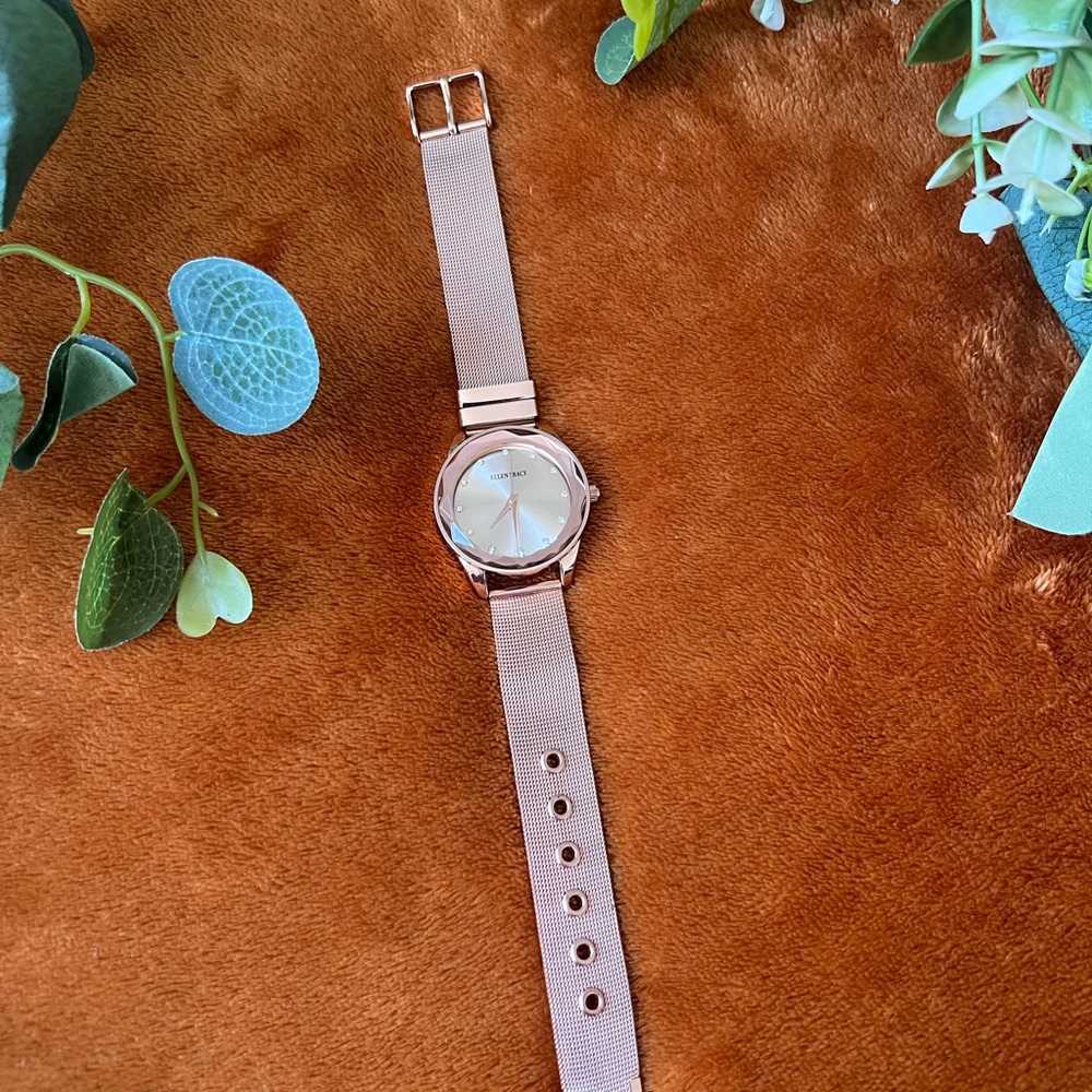Silver Mesh Strap Watch